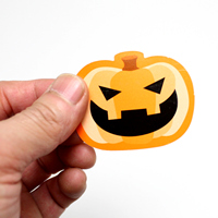 イベント用品・パーティグッズ／抽選用品・抽選グッズ／スクラッチカード　ハロウィン　1シート(10ヶ付)