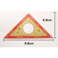 イベント用品・パーティグッズ／抽選用品・抽選グッズ／三角くじ　無地　書き込むタイプ　1シート4ヶ付×12シートセット