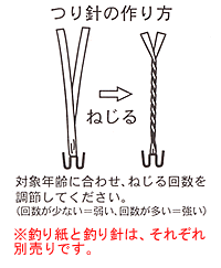 パーティーグッズ・イベント用品／夏祭り・縁日・屋台・露店・模擬店・ゲーム／つり針　100ヶセット