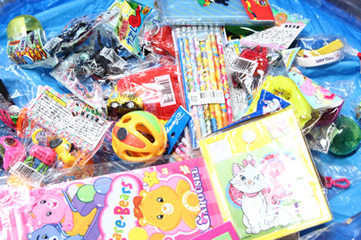 パーティグッズ・イベント用品／子供景品セット／おもちゃ釣り　おもちゃ色々　60人用