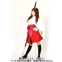 イベント用品・パーティグッズ／コスチューム・仮装／コスプレ　巫女　劇画風