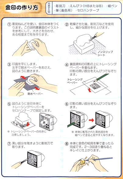 イベント用品・パーティーグッズ／手作りキット・手作りグッズ・子供工作アイテム／体験　金印作成キット