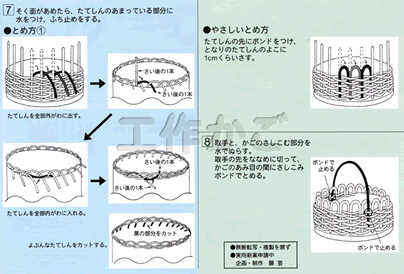 イベント用品・パーティーグッズ／手作りキット・手作りグッズ・子供工作アイテム／工作キット　手作りカゴ