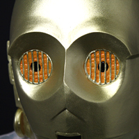 リアルゴムマスク　C3PO